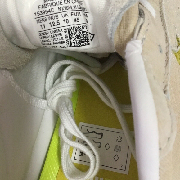Converse One Star OX Bitter Lemon/White/White SHOE